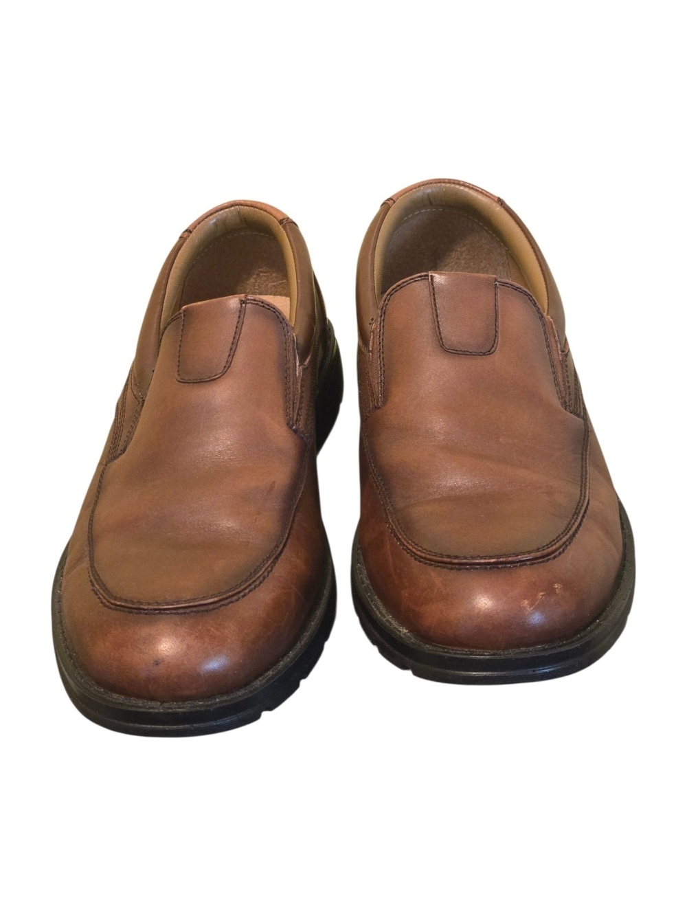 Dockers Calamar Brown Leather Loafers Slip On Shoes Men Size 9.5 M